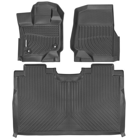 Motor Trend 3D Contour Fit Floor Mats For 2015-2020 Ford F-150 MTMT-3103